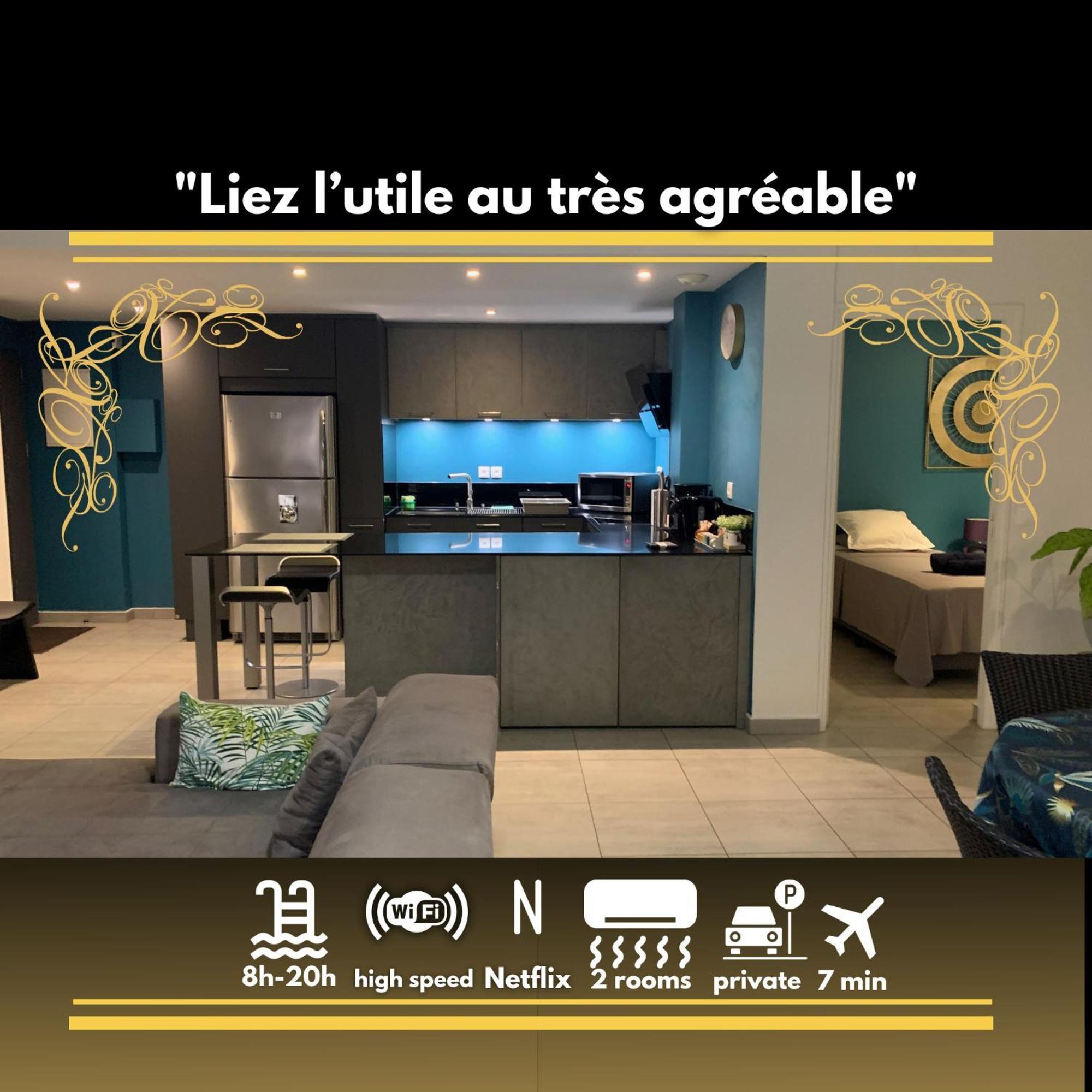 파페에테 Kaili Ocean View Luxury 2Br Ac Throughout Fiber Wifi & Pool 아파트 외부 사진