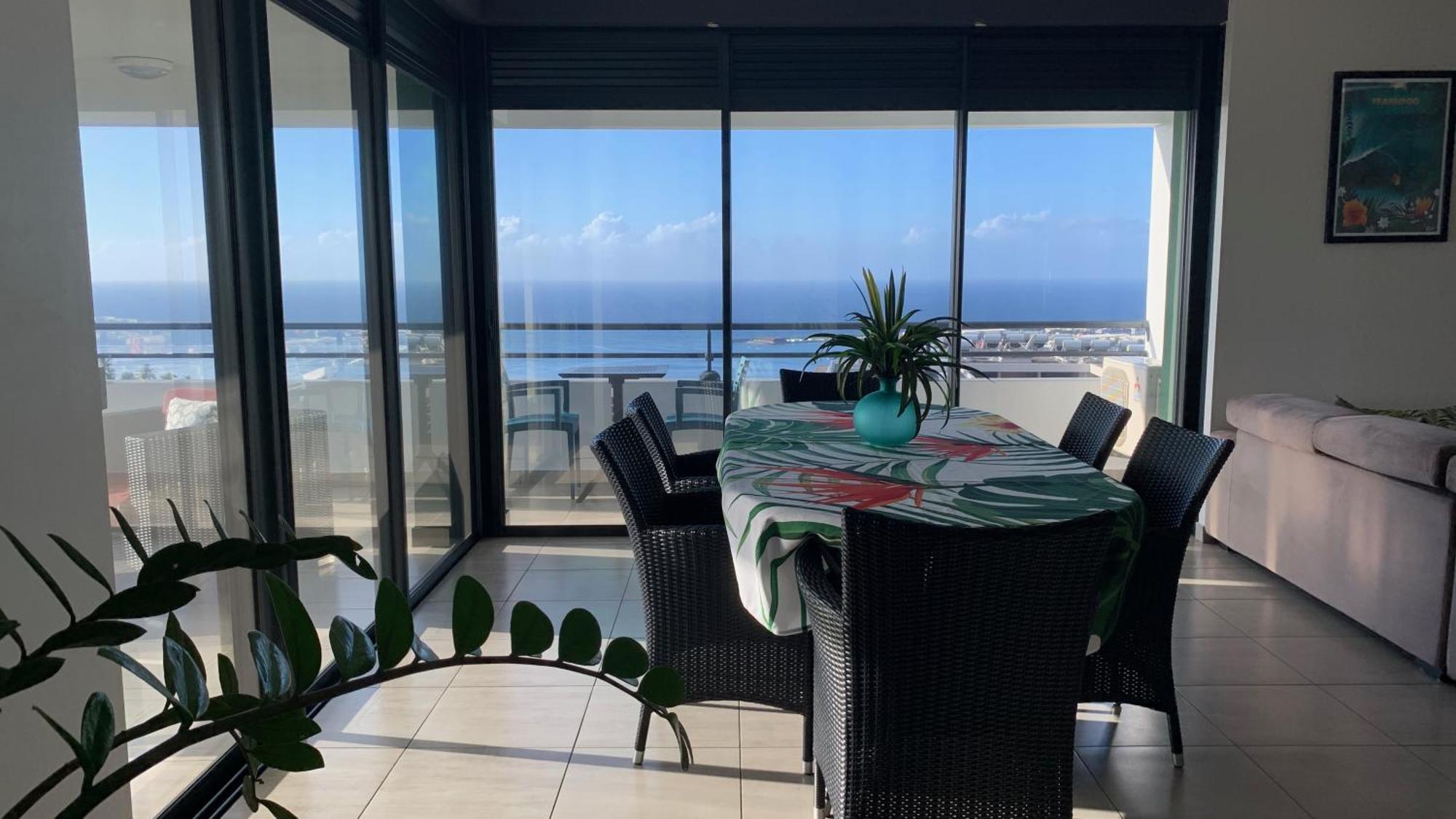 파페에테 Kaili Ocean View Luxury 2Br Ac Throughout Fiber Wifi & Pool 아파트 외부 사진
