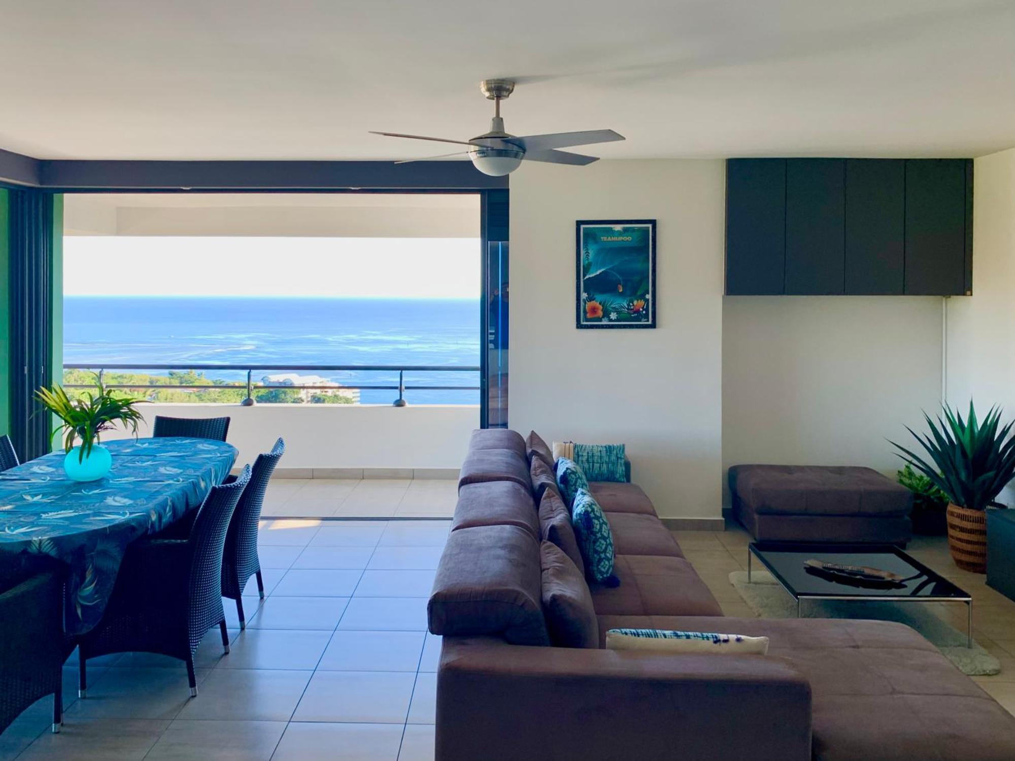 파페에테 Kaili Ocean View Luxury 2Br Ac Throughout Fiber Wifi & Pool 아파트 외부 사진